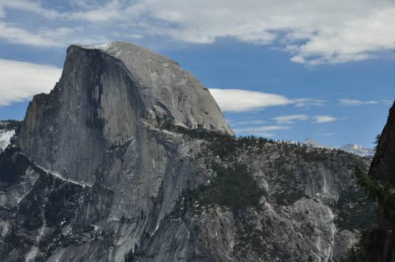 O famoso Half Dome, no Yosemite National Park, na Califórnia, nos Estados Unidos